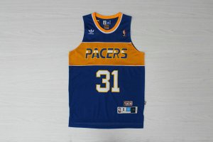 Maillot De Basket Indiana Pacers Reggie Miller 31 Engrener New show Bleu